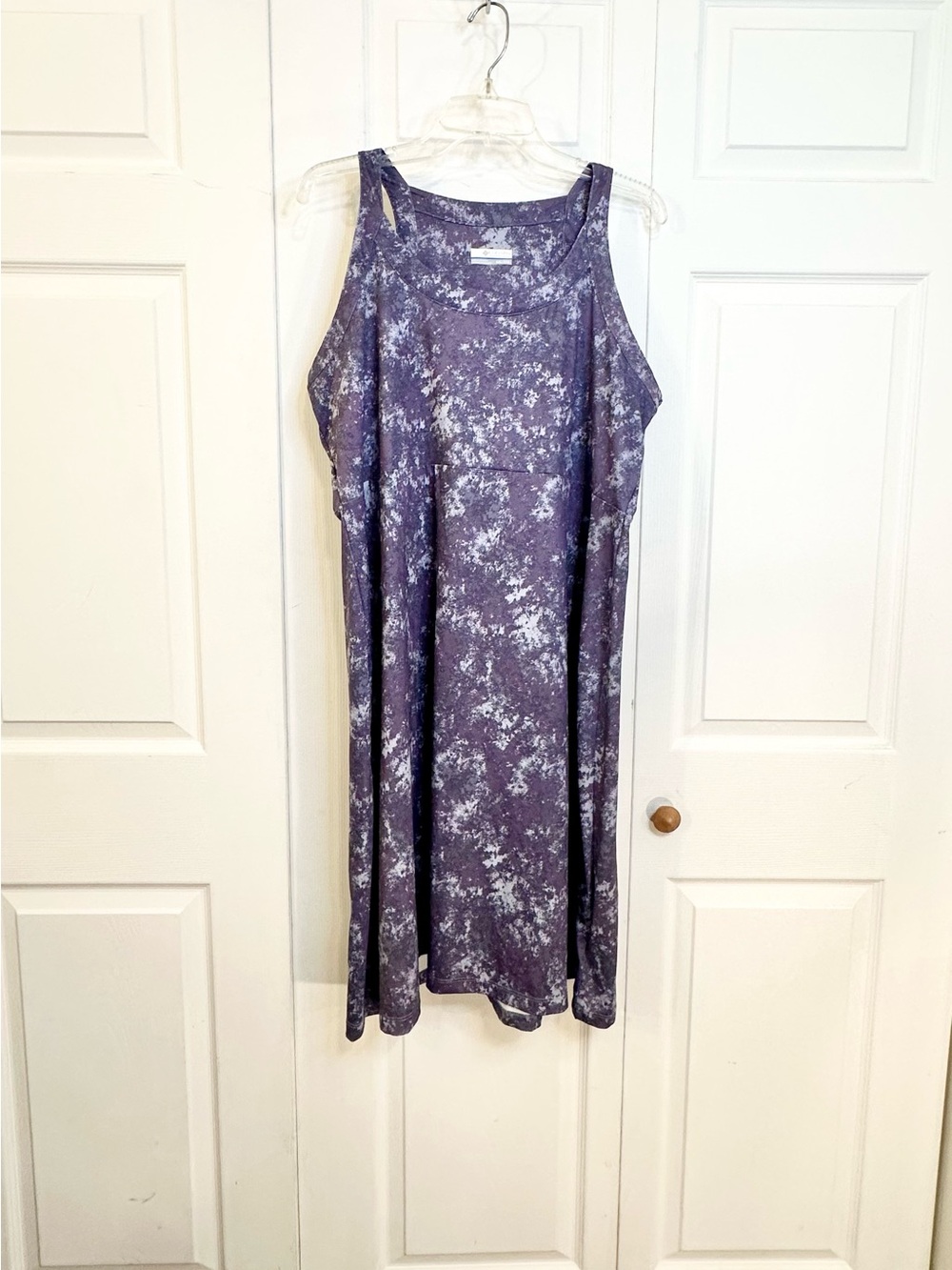 Columbia Purple Tie-Dye Sleep Chemise